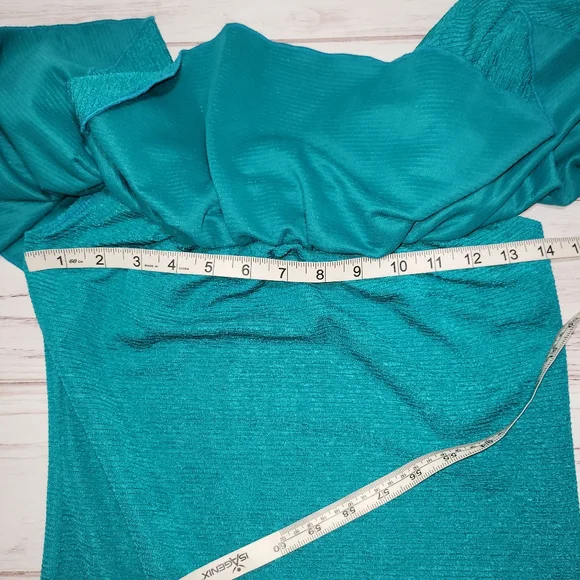 Lularoe Cici NWT Bodycon Ruffle Dress - Picture 5 of 6